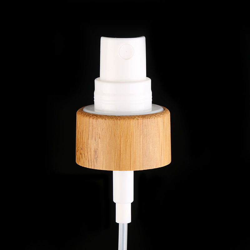 Bamboo Wooden Fine Mist Sprayer Head 24Mm Bamboo Wood Fine Mist Spray