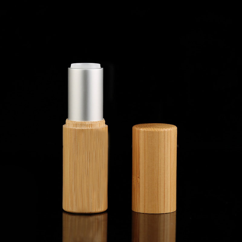 Free Sample Hot sale Luxury Custom 5ML Bamboo Lipstick Tube Container