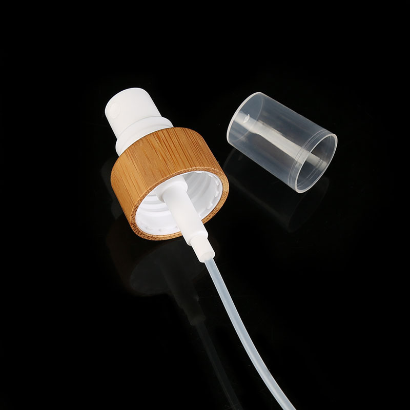 Hot Selling 20410 24410 28410 bottle sprayer bamboo spray cap