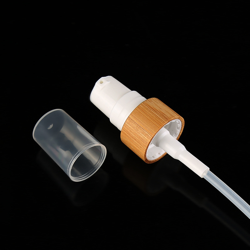 Luxury white cosmetic packaging cream lotion pump treatment pump