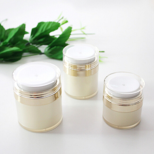 airless empty cream jar