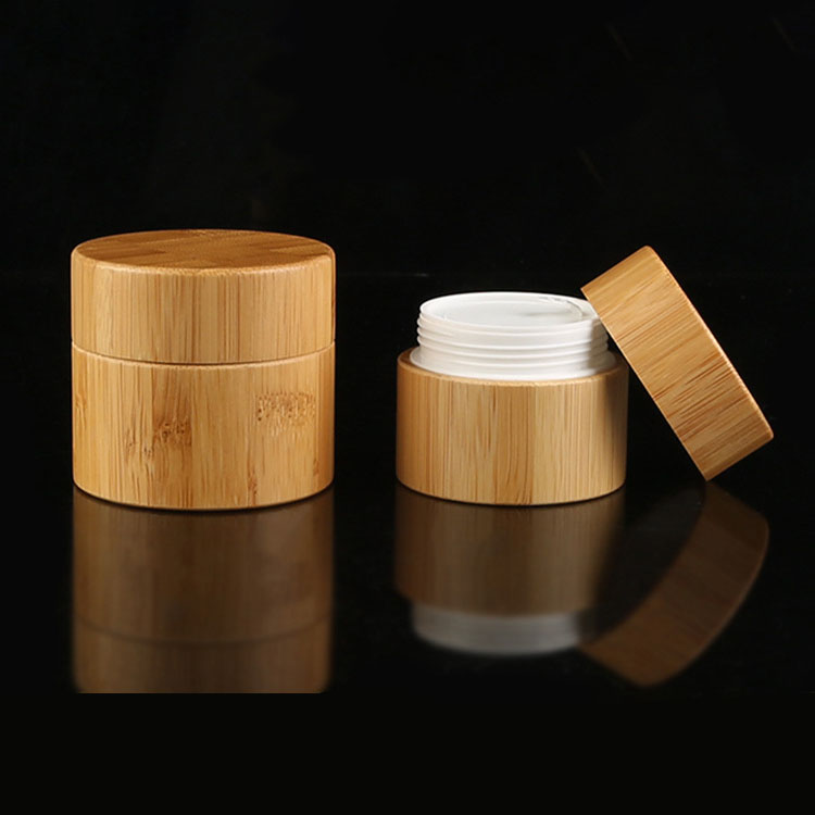 Bamboo Cosmetic Jars - Manufacturer, Supplier