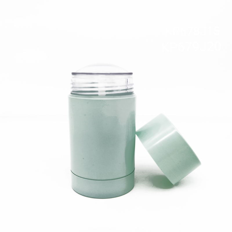 deodorant in green bottle