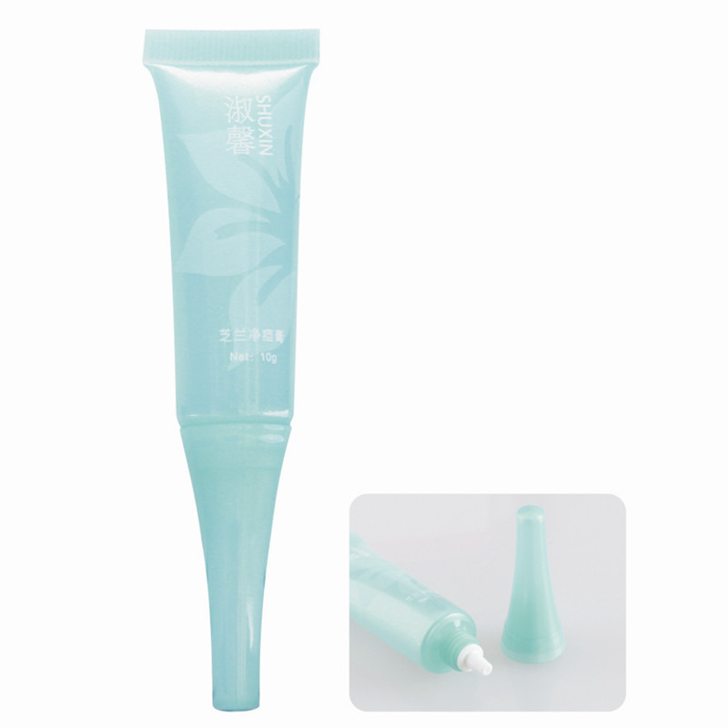 Custom Color Cosmetic Eye Cream Plastic Tube Packaging With Nozzle Head cosmopacks