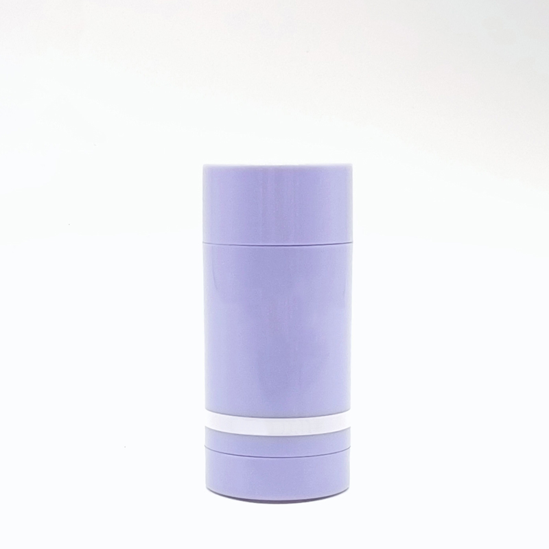 Empty deodorant containers round cosmopacks