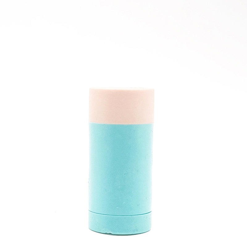 Empty deodorant containers round cosmopacks