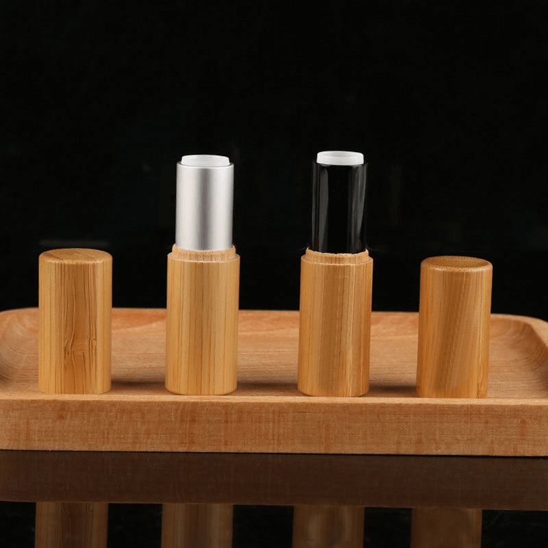 Bamboo Lipstick Tube Lipstick High grade Bamboo And Wood Cylinder Lipstick Tube