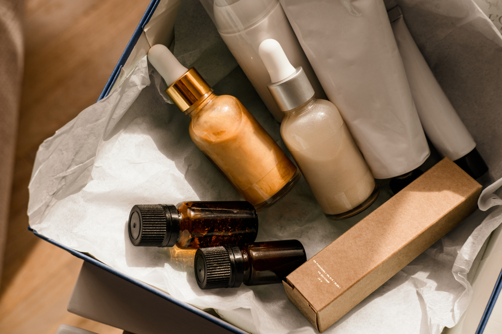 Customized Makeup Producted Packaged In A Box