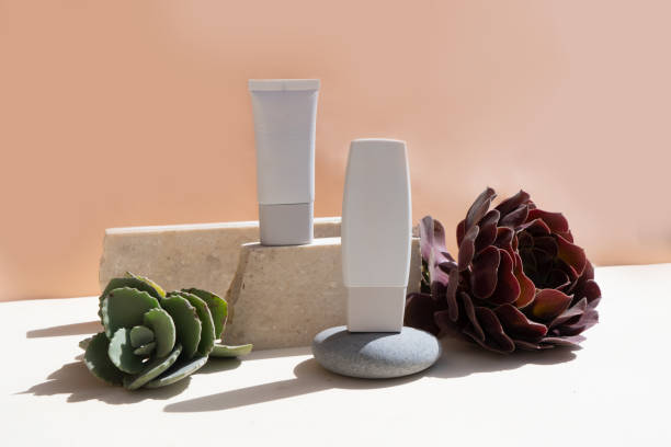 two cosmetic tube