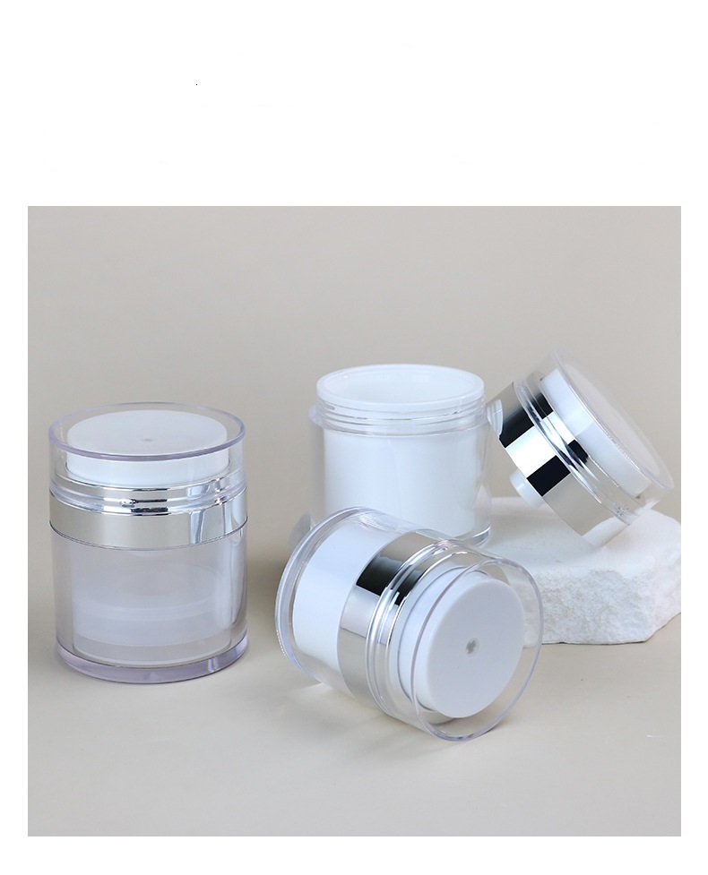 airless pump cream jar