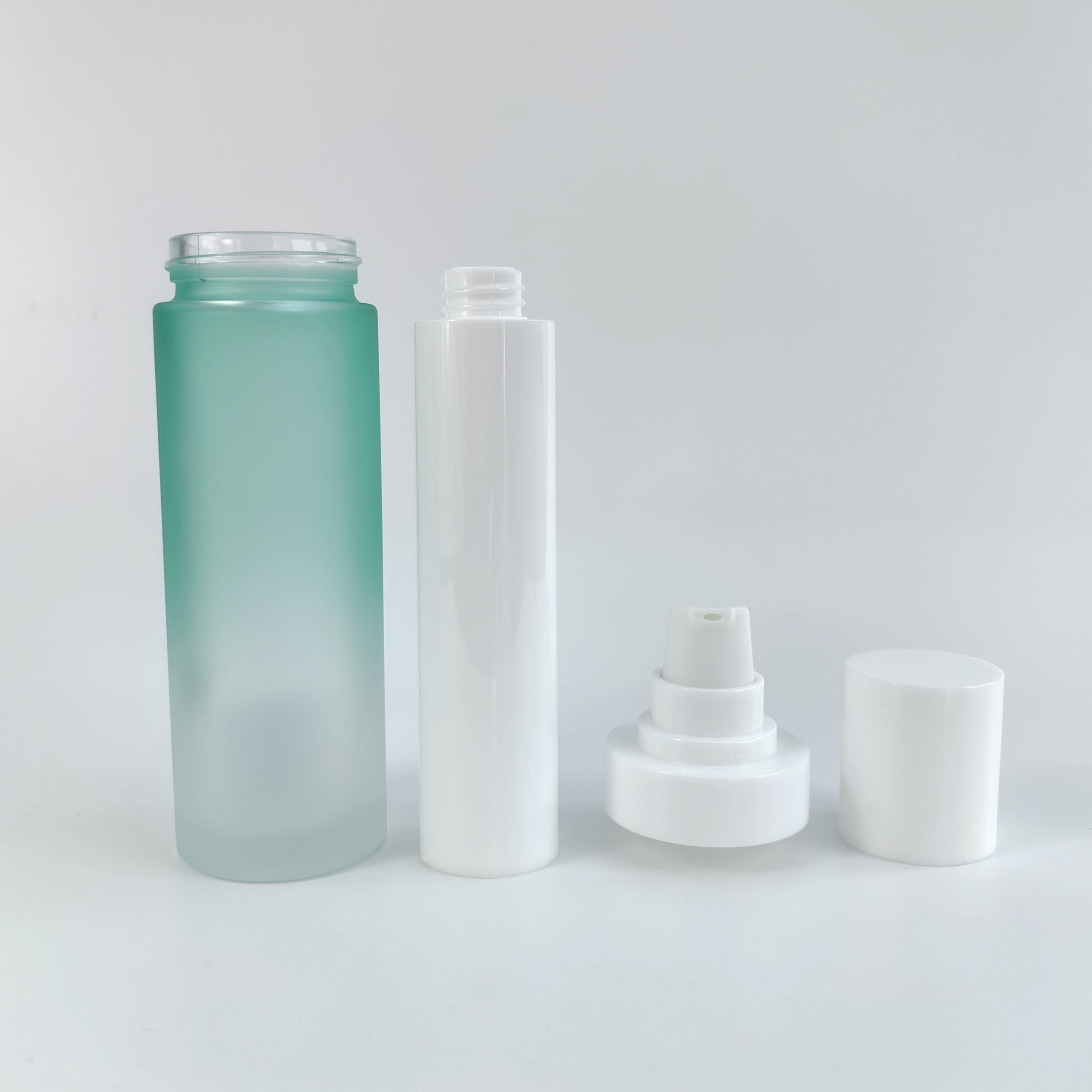 airless glass pump bottle 50ml