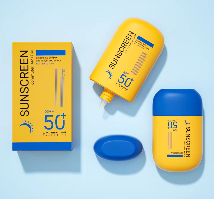 sunscreen bottle packaging 50ml