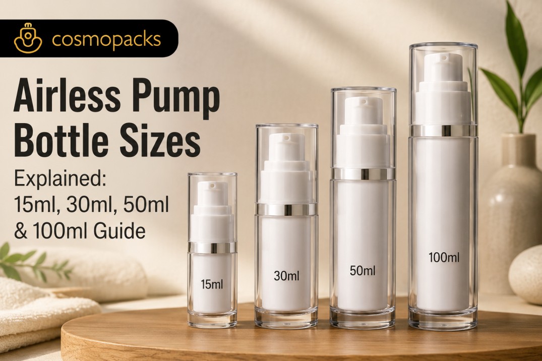 Airless Pump Bottle Sizes